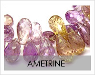 Ametrine Beads